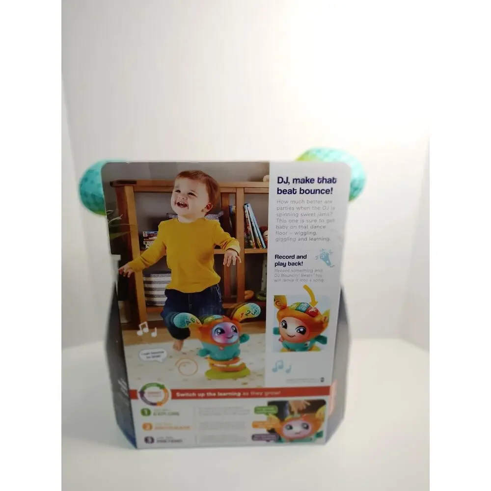 Fisher-Price DJ Bouncin' Beats Musical Learning Toy for 9 Months+ 2023 HFT76 - Picture 2 of 3